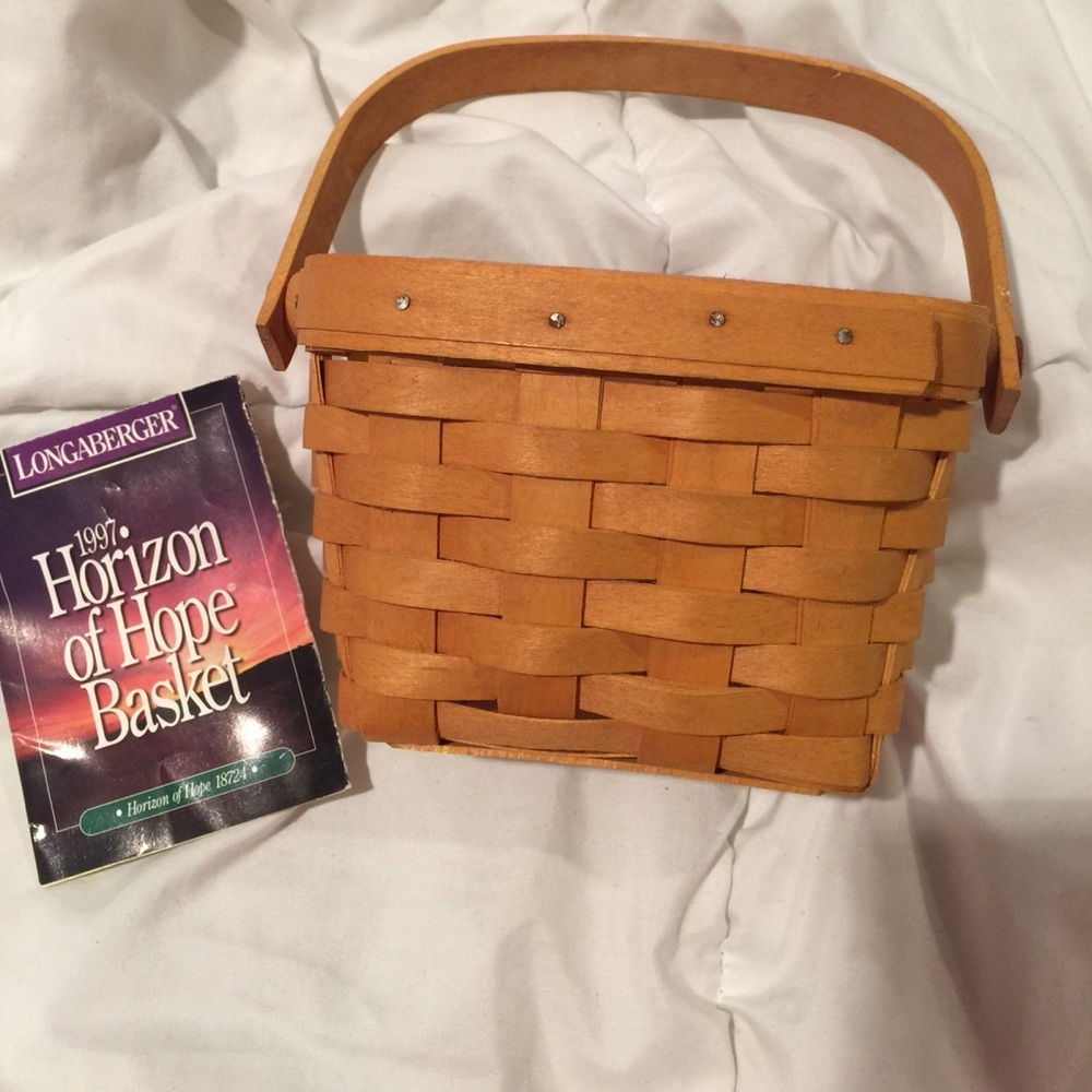 Longaberger horizon of hope small basket